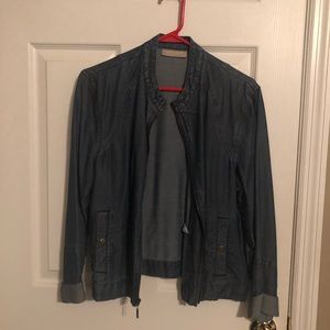 Ladies lightweight denim jacket